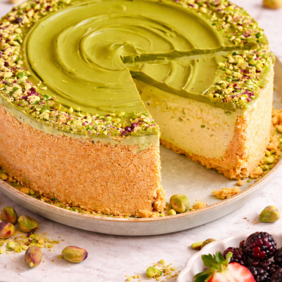 Pistacio cheesecake brighton, neeko