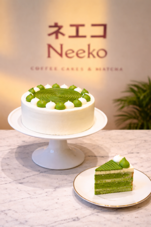 Matcha Shortcake – Japanese Matcha Cake in Brighton | Neeko Café